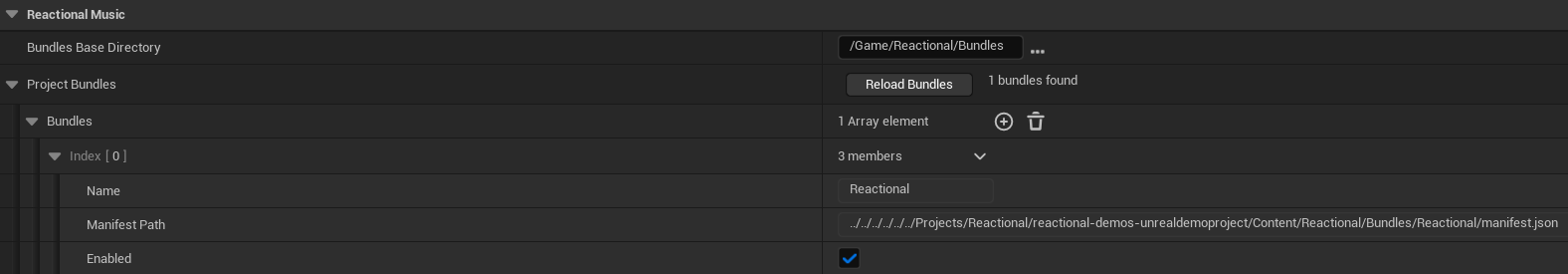 Set bundle to autoload