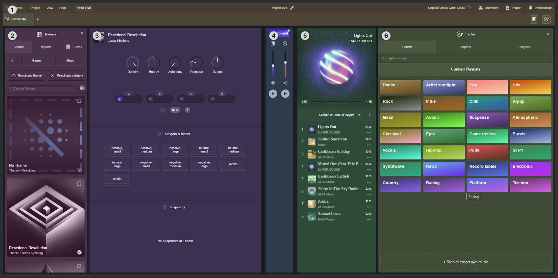 Project Editor Highlights