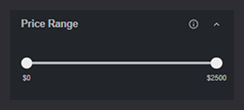 Price Filter